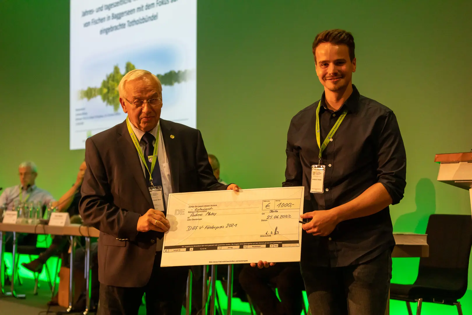 Andreas Maday ist der Gewinner des DAFV-Förderpreis 2021