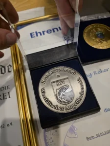 Ehrung Wolfgang Reker - 50 Jahre 1. Vorsitzender - LWAF